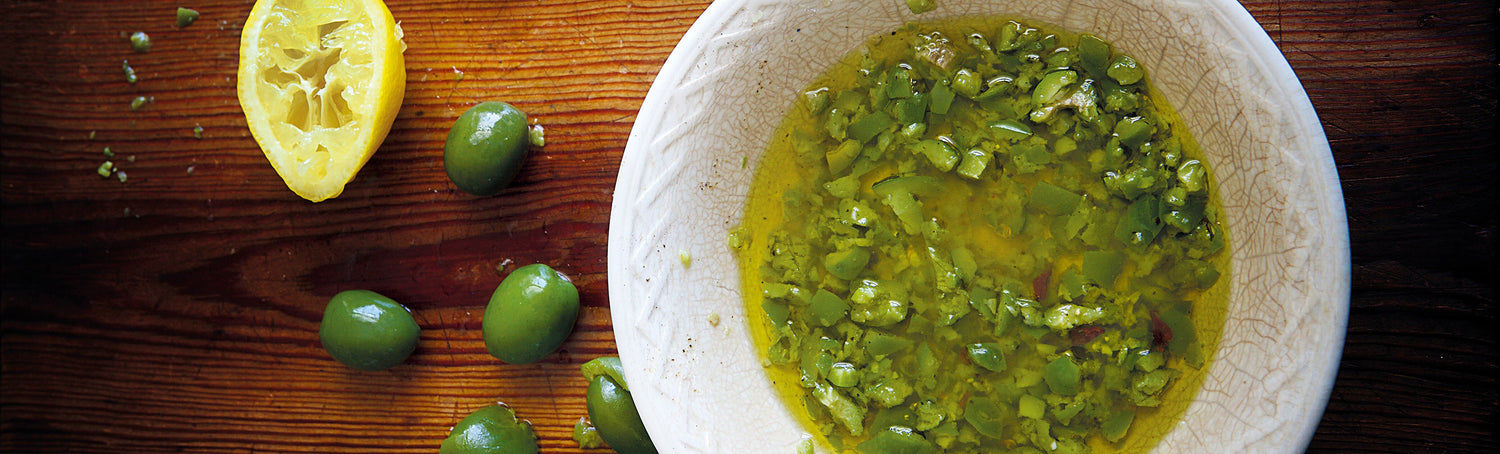 Green Olive Vinaigrette