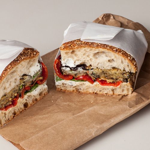 Mediterranean Veggie Sandwich