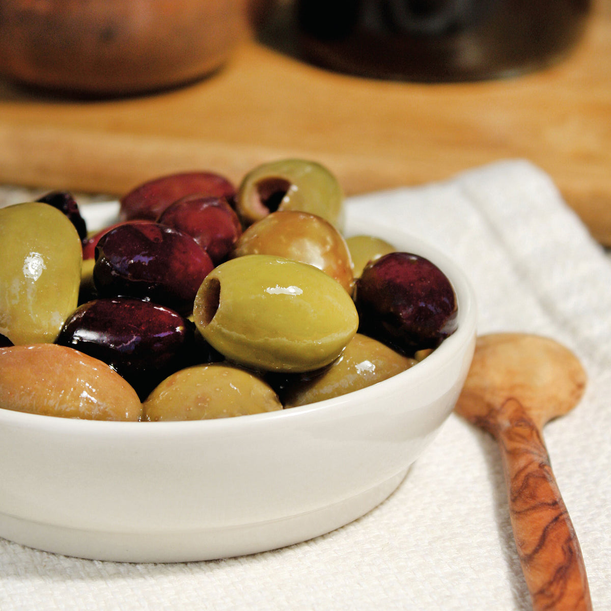 Organic Pitted Greek Olive Mix