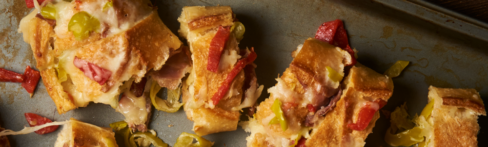 Charcuterie Pull-Apart Bread