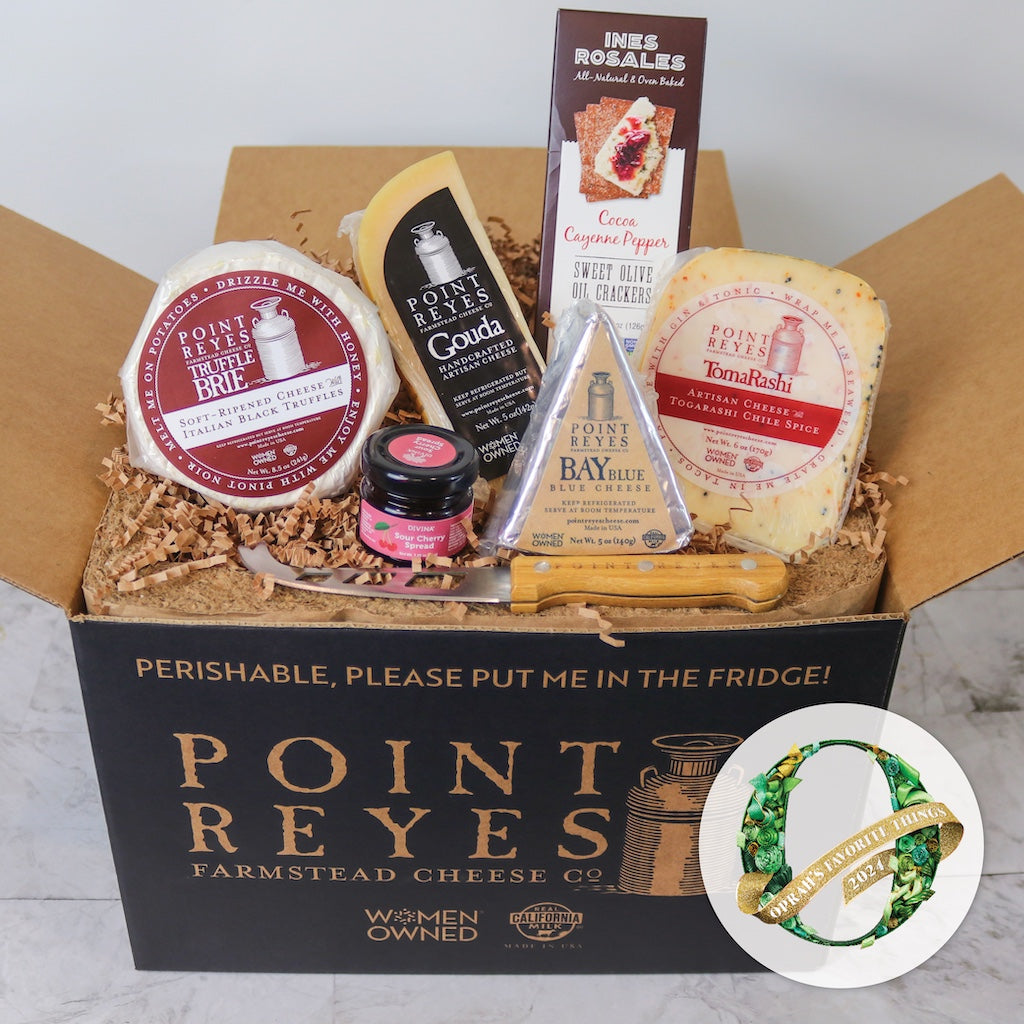 Divina Mini Sour Cherry Spread Shines in Oprah's Favorite Things with Point Reyes Cheese