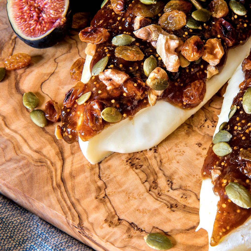 Baked Brie with Fig Spread