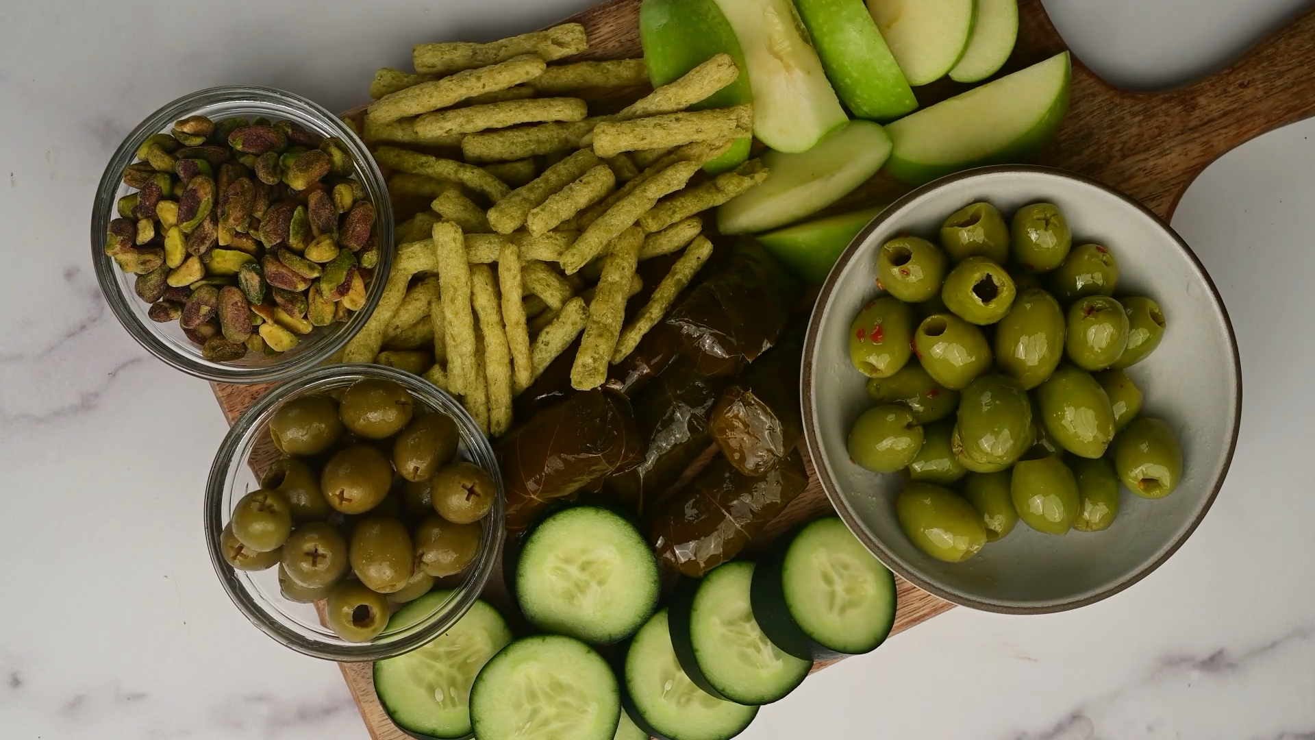 Green Charcuterie Board