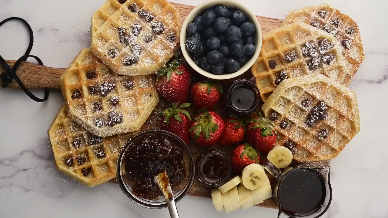 Waffle Breakfast Board