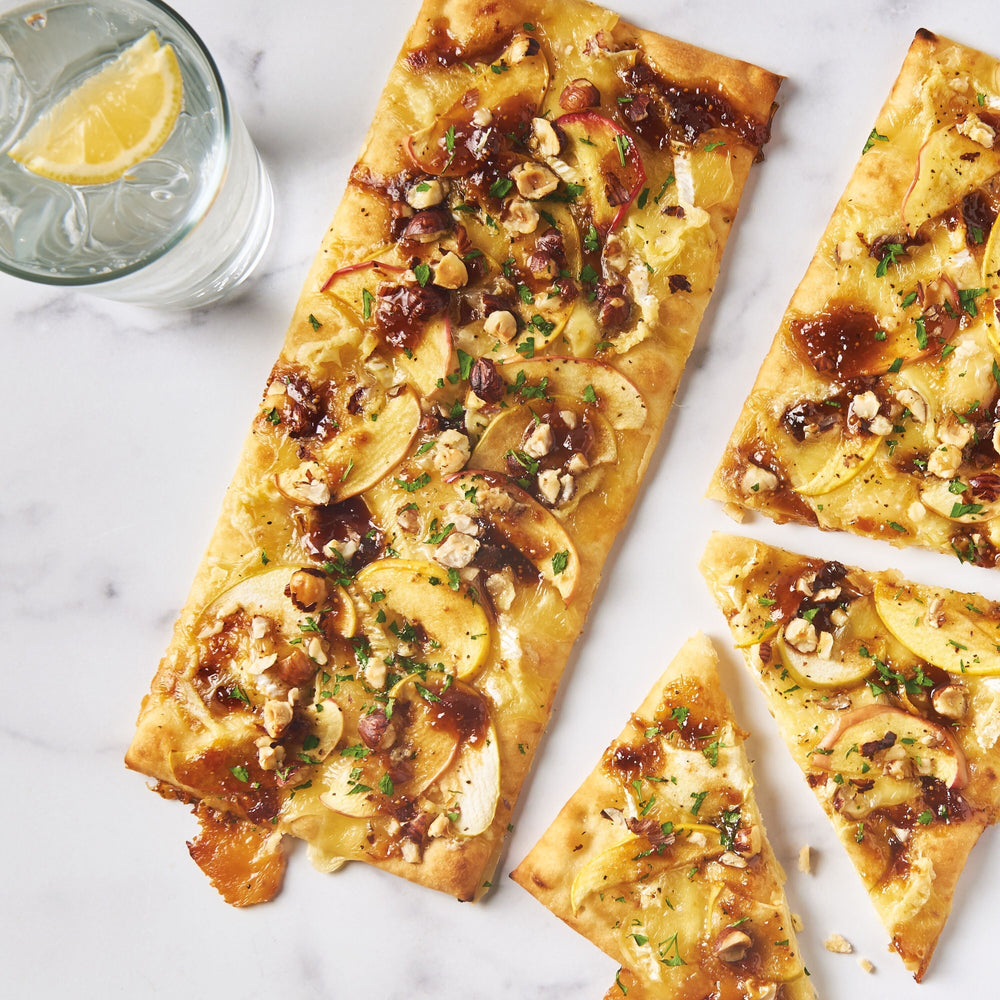 Orange Fig, Apple & Brie Flatbread