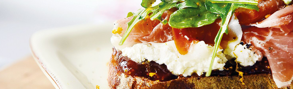 Chili Fig Spread Tartine