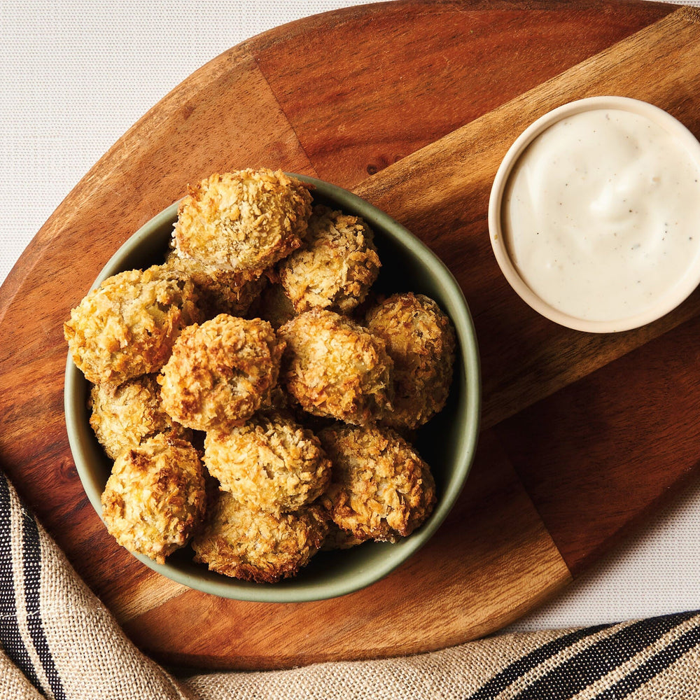Air Fried Jalapeño Stuffed Olives