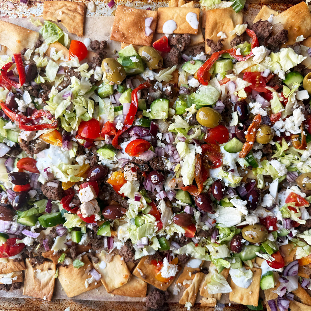 Greek Gyro Nachos
