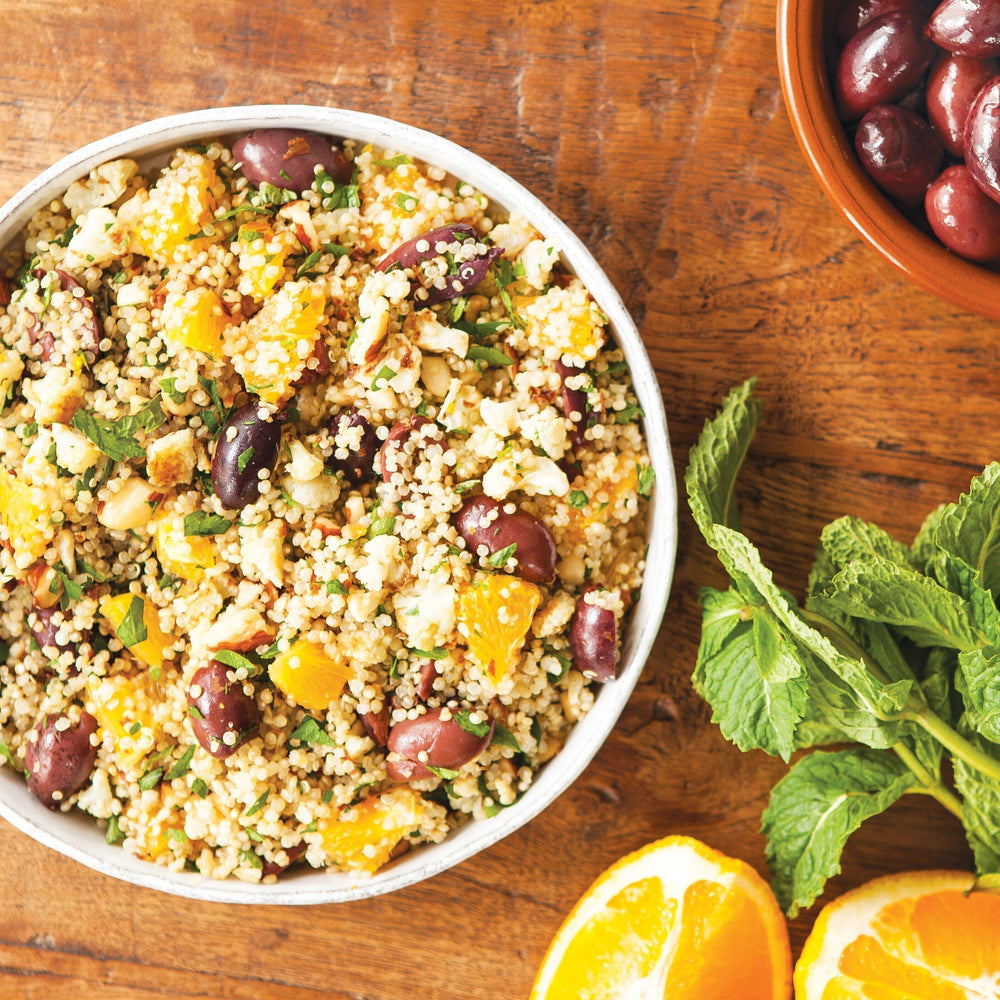 Kalamata & Cauliflower Quinoa Bowl