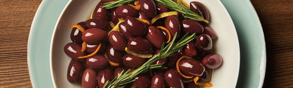 Citrus Marinated Kalamata Olives