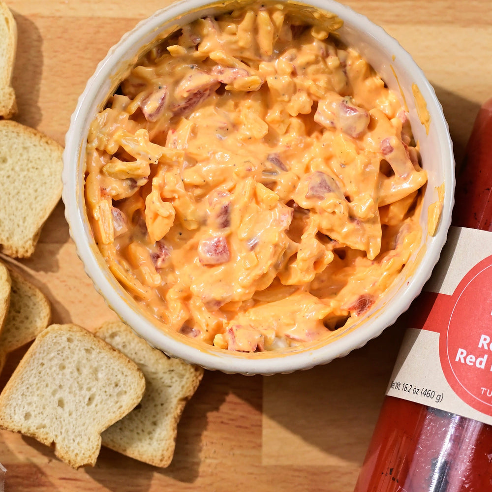 Calabrian Chili & Roasted Pepper Cheese Dip