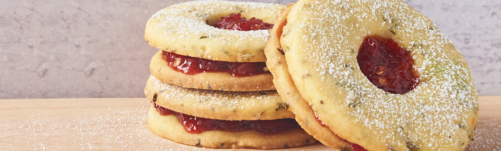 Rosemary Shortbread with Peruvian Pepper Jam