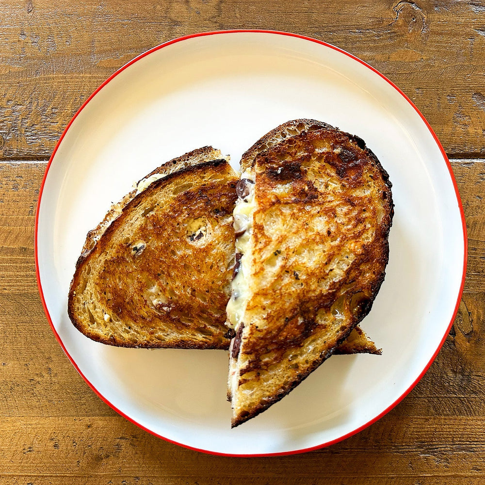 Smoked Kalamata Grilled Cheese