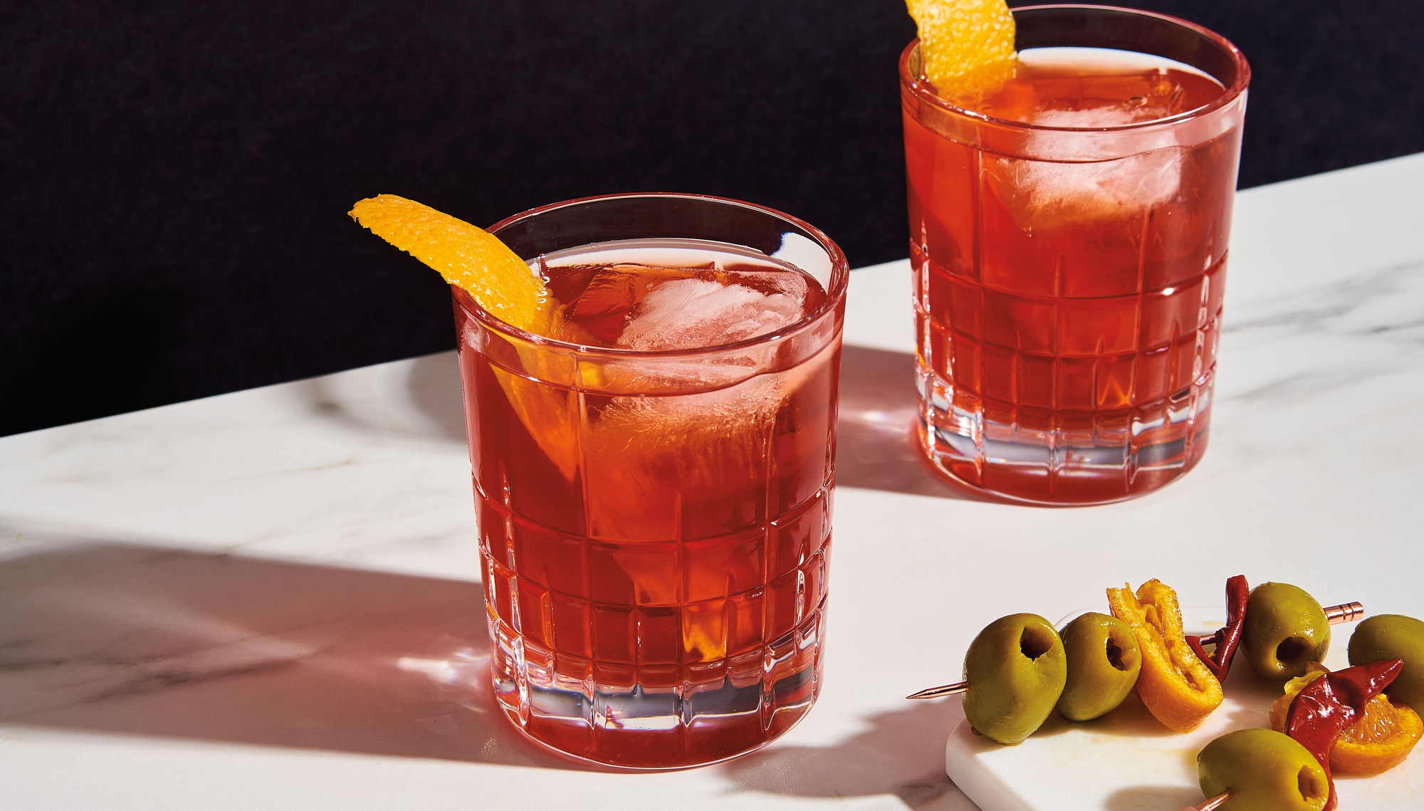 The Sicilian Sweet & Spicy Negroni