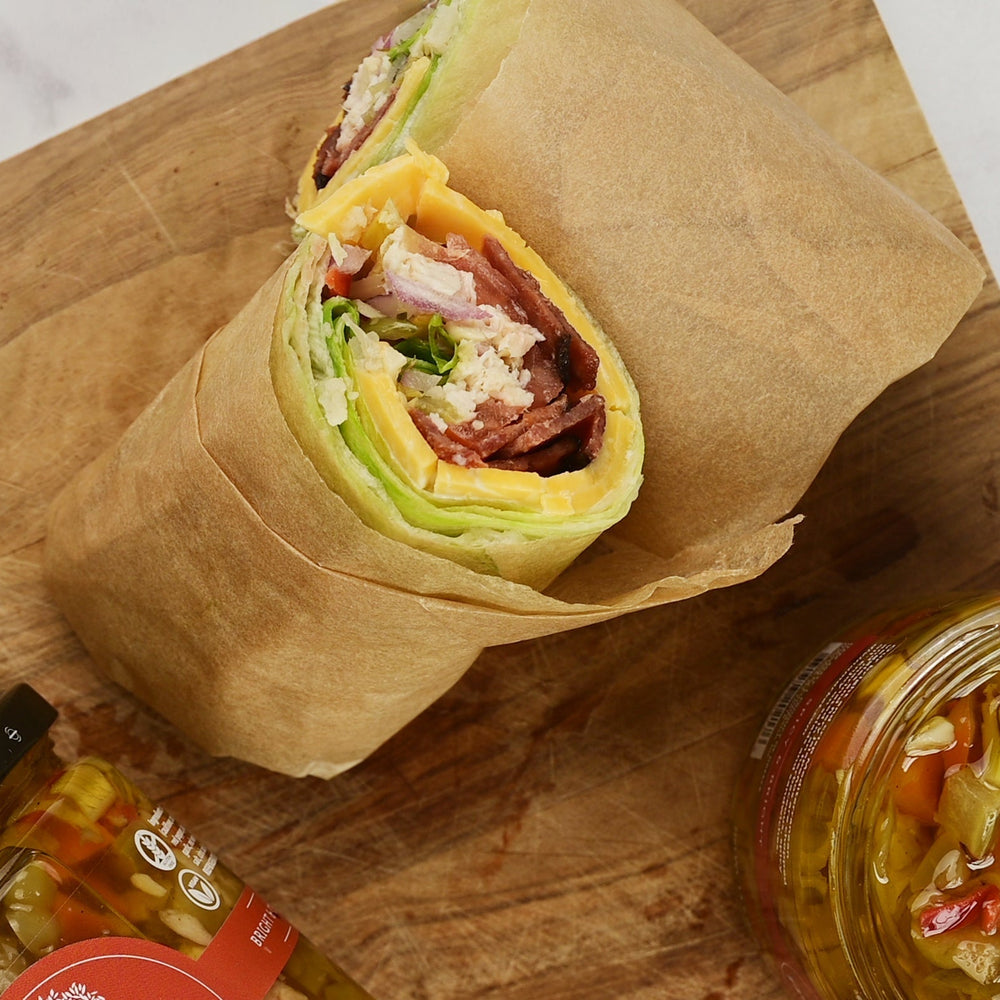 Giardiniera BLT Lettuce Wrap