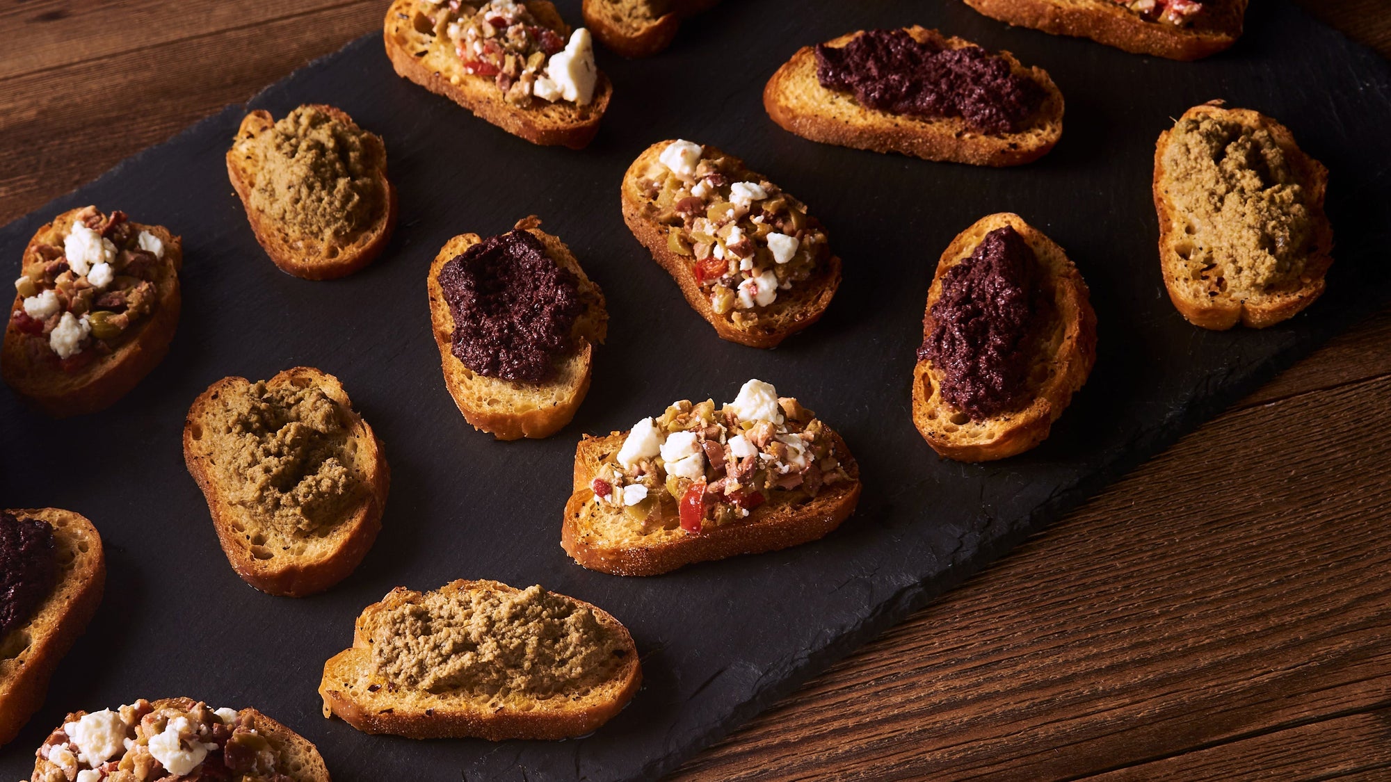 Olive Tapenade Bruschetta