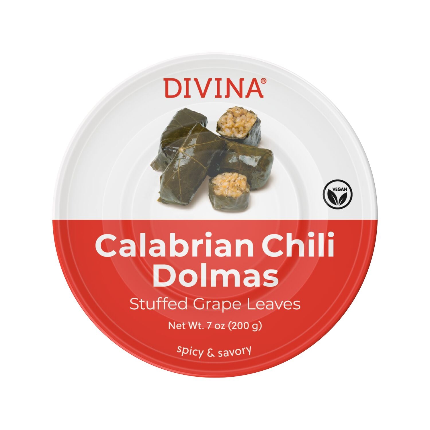 Calabrian Chili Dolmas, Stuffed Grape Leaves