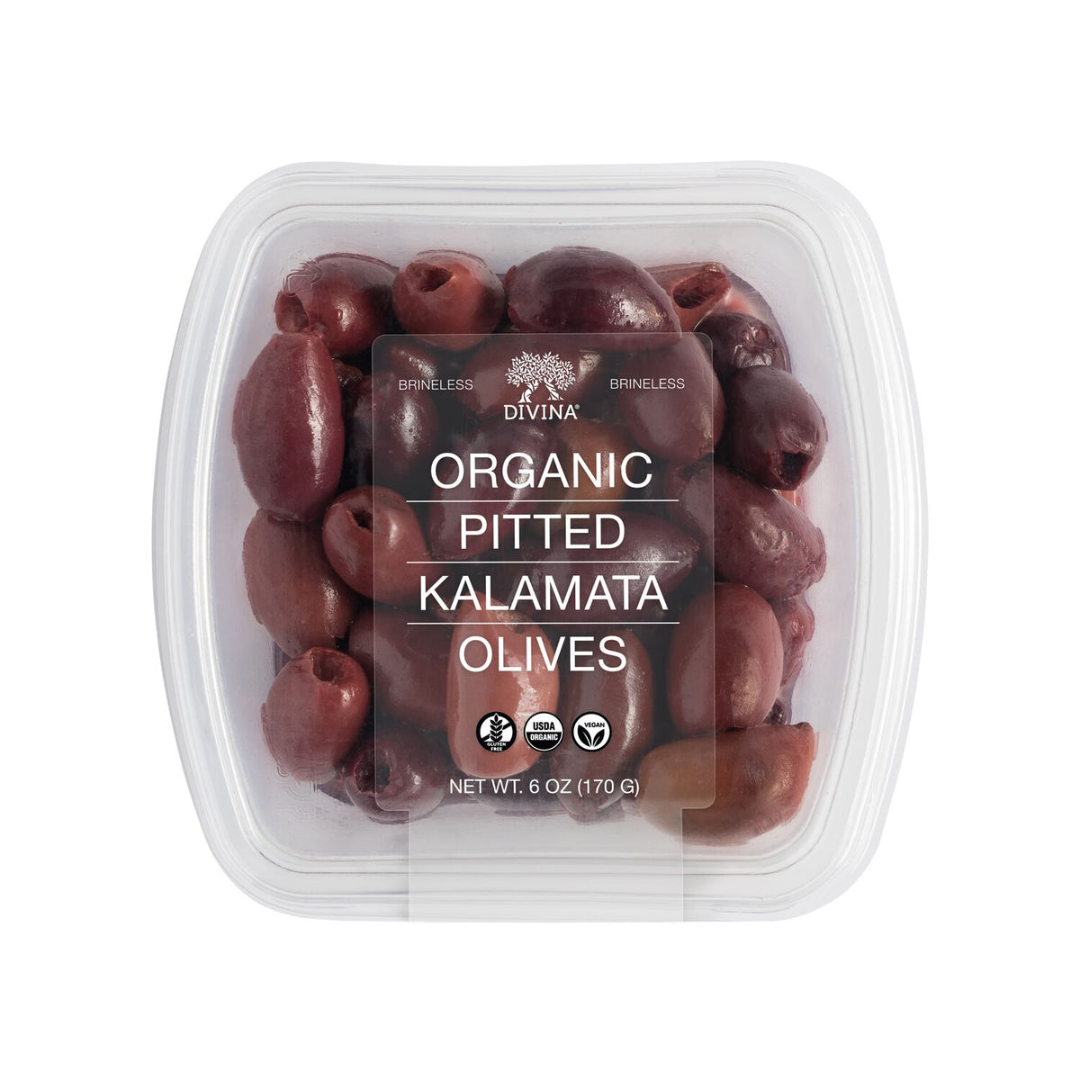 Organic Pitted Kalamata Olives