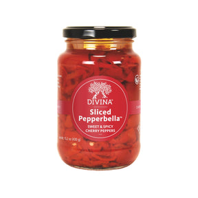 Sliced Pepperbella® Sweet & Spicy Cherry Peppers