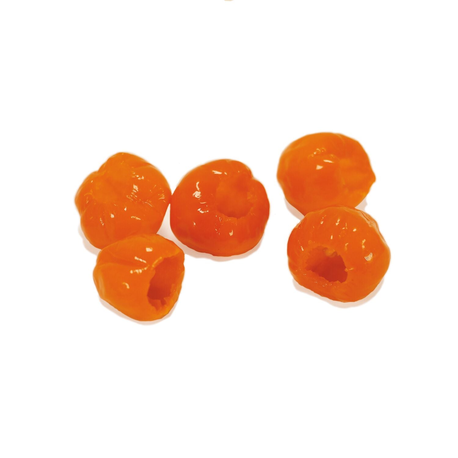Orange Pepperbella® Sweet & Spicy Cherry Peppers