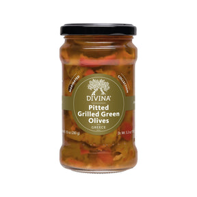 Pitted Grilled Green Olives
