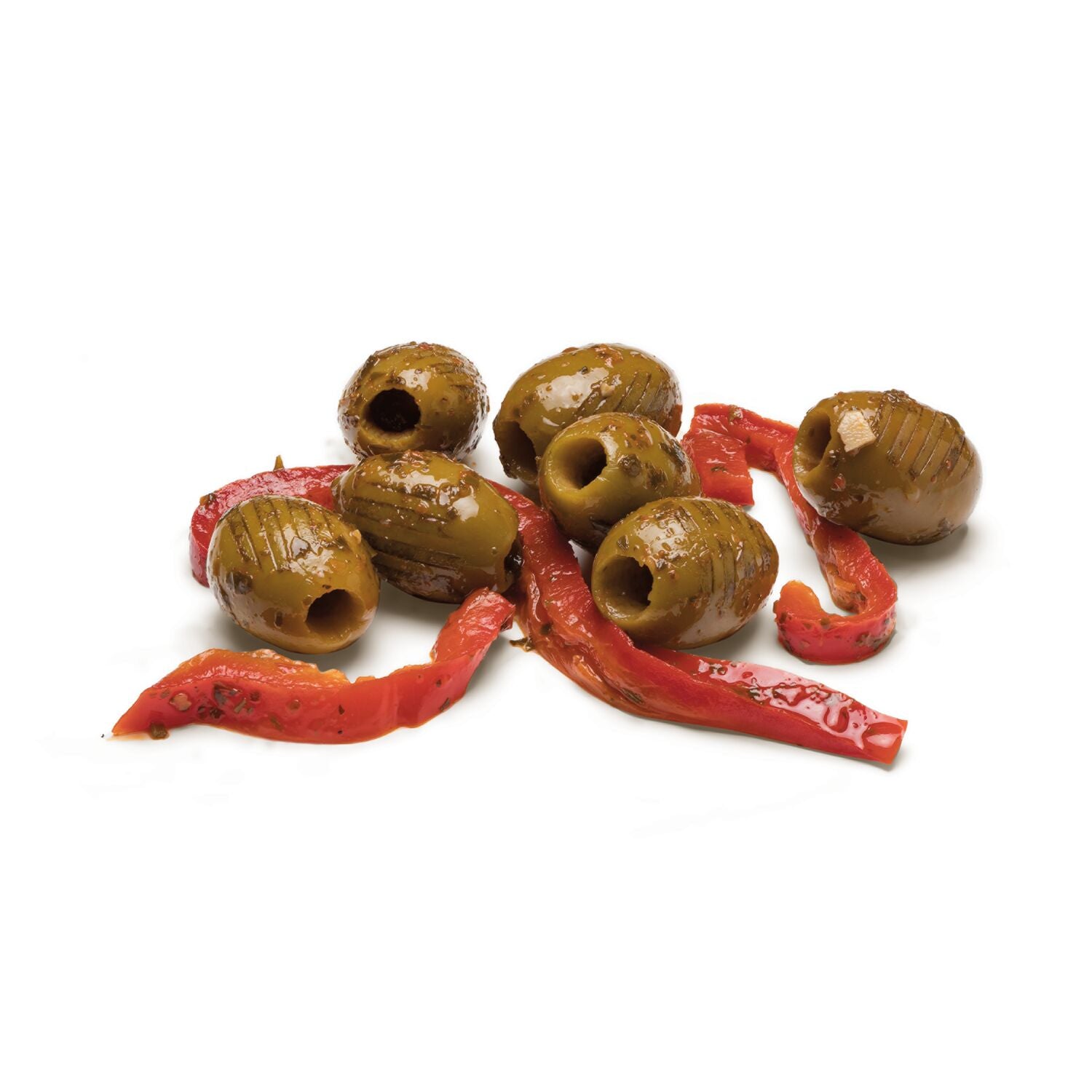 Pitted Grilled Green Olives