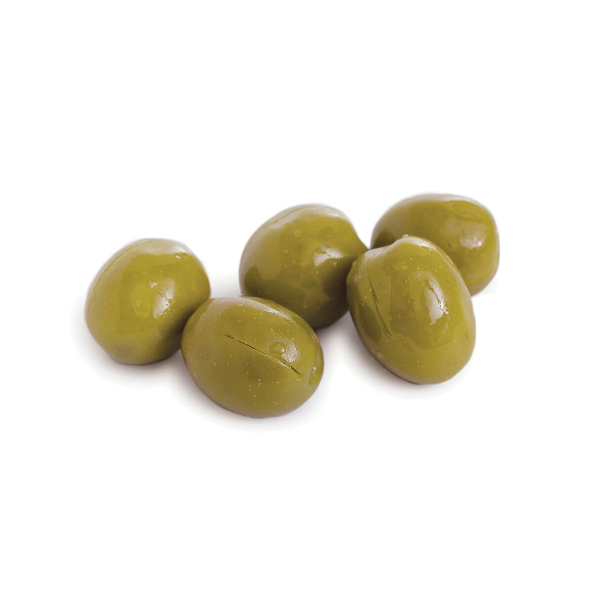 Cracked Green Olives