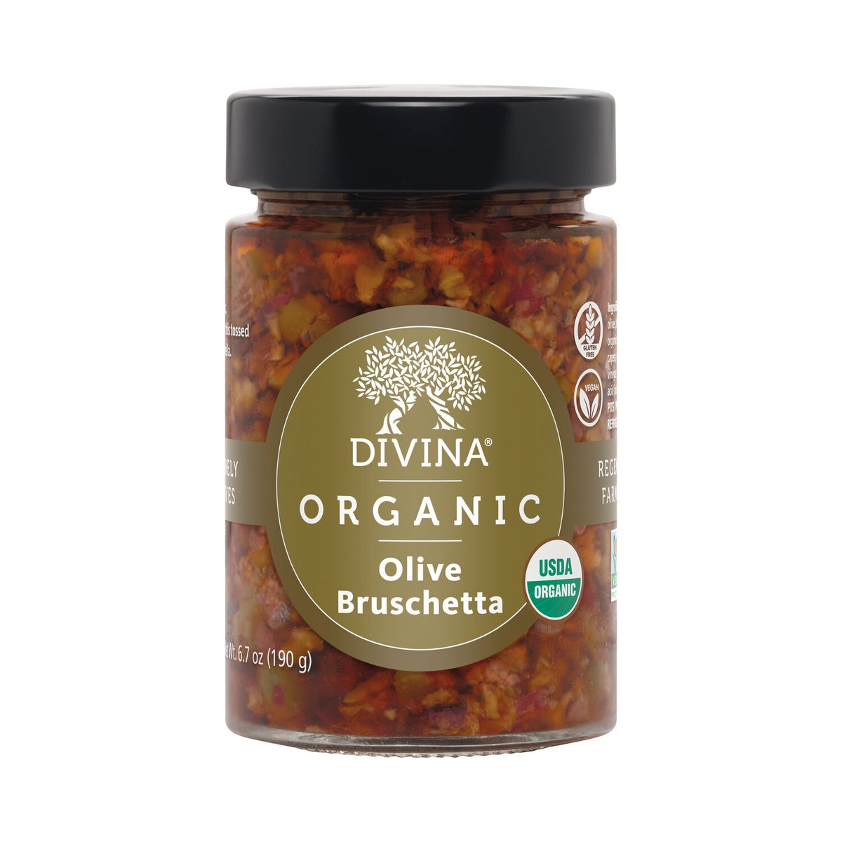Organic Olive Bruschetta