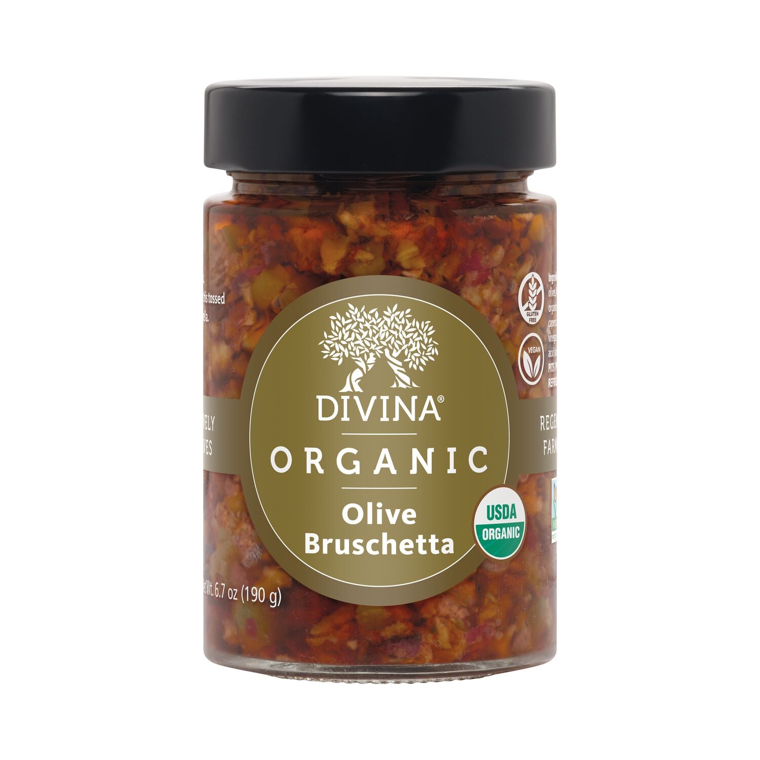 Organic Olive Bruschetta