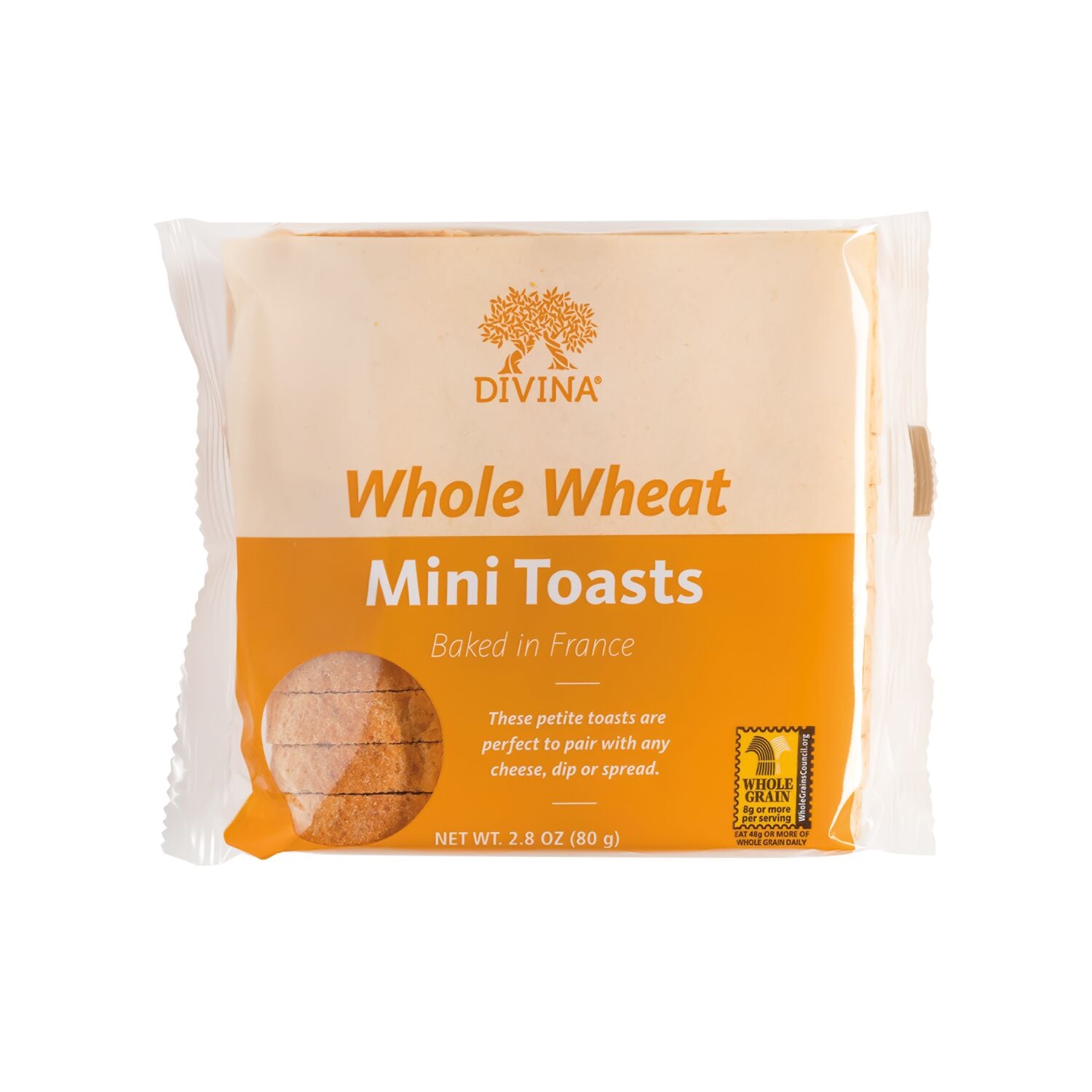 Mini Toast, Whole Wheat