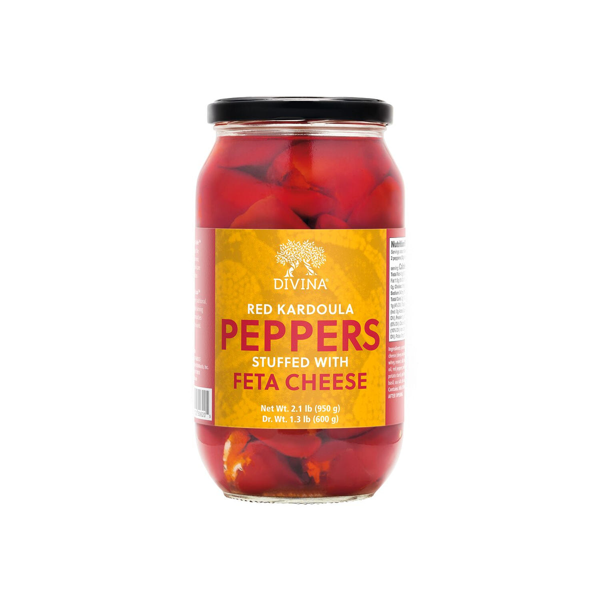 Red Kardoula Peppers Stuffed with Feta