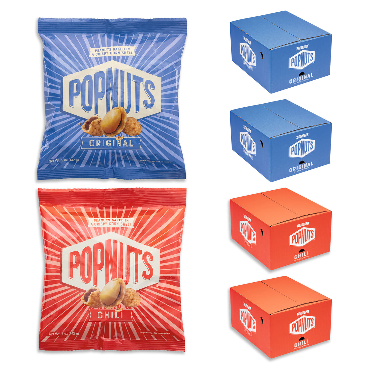 Popnuts Half & Half Bulk Pack