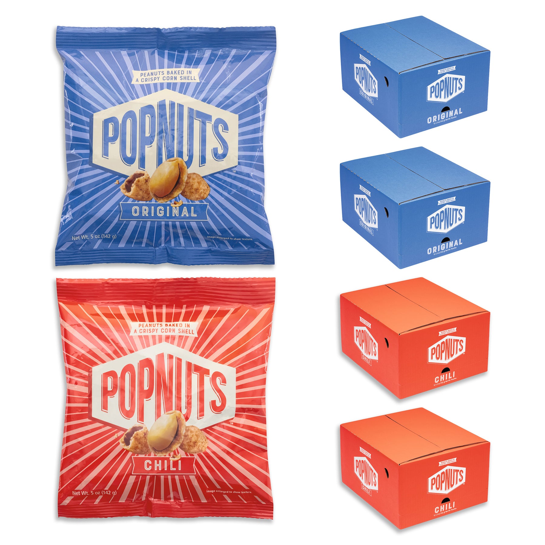 Popnuts Half & Half Bulk Pack