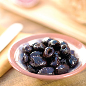 Dry-Cured Black Beldi Olives, Pitted