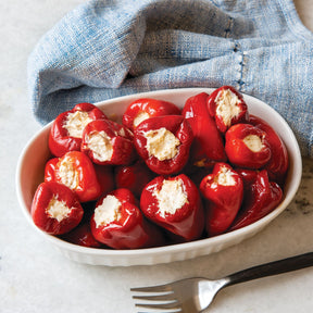 Red Kardoula Peppers Stuffed with Feta
