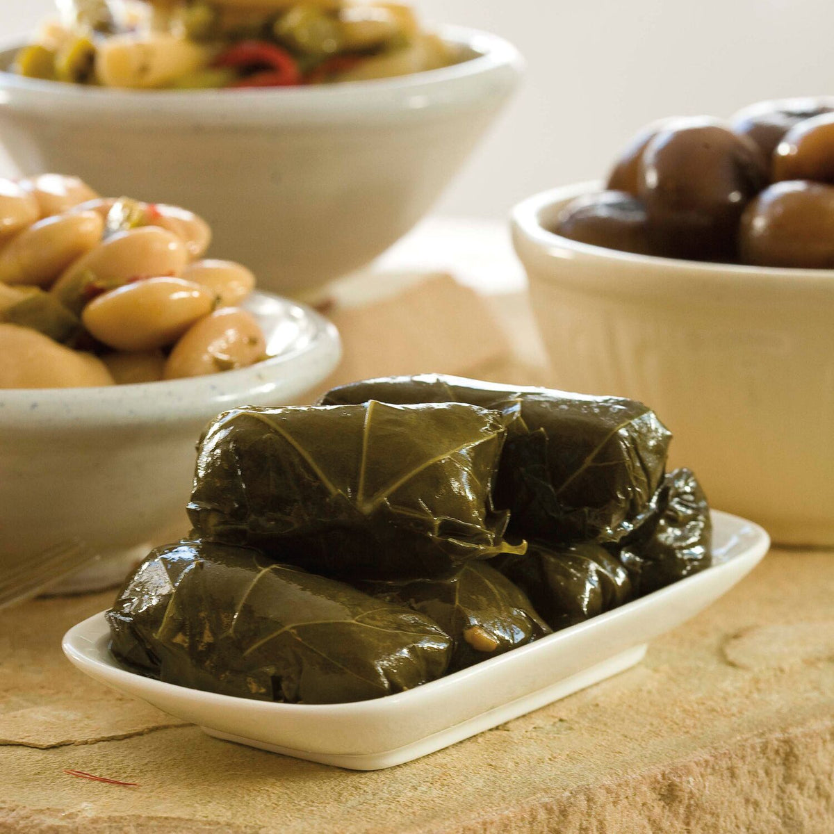 Dolmas, Stuffed Grape Leaves