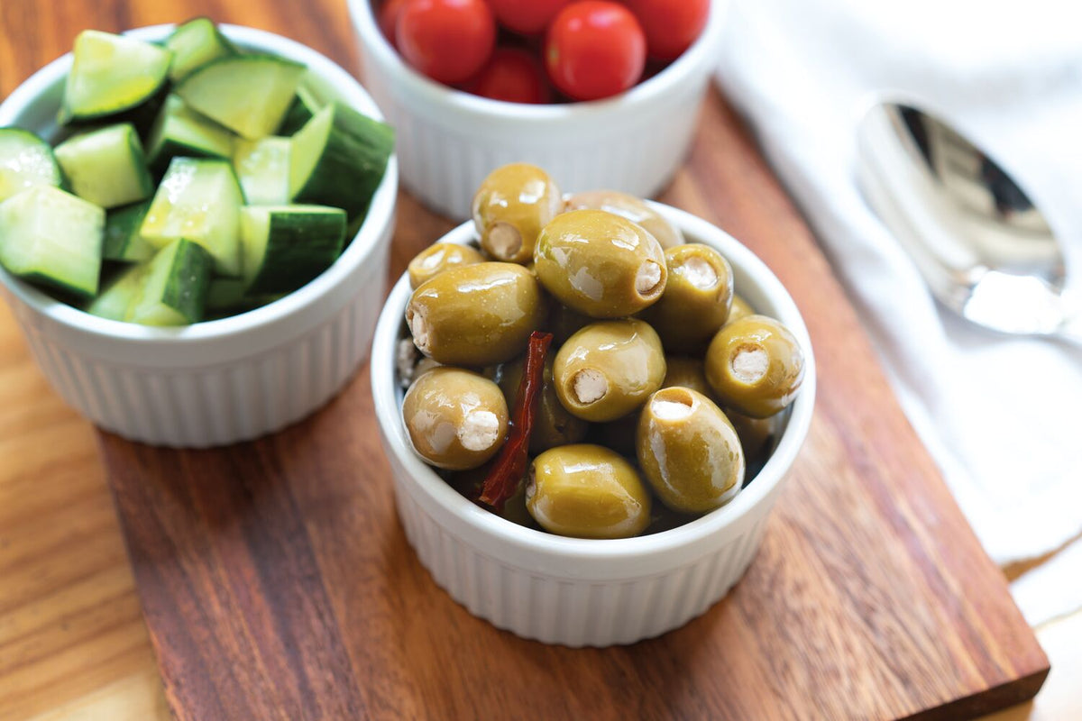 Feta Stuffed Olives