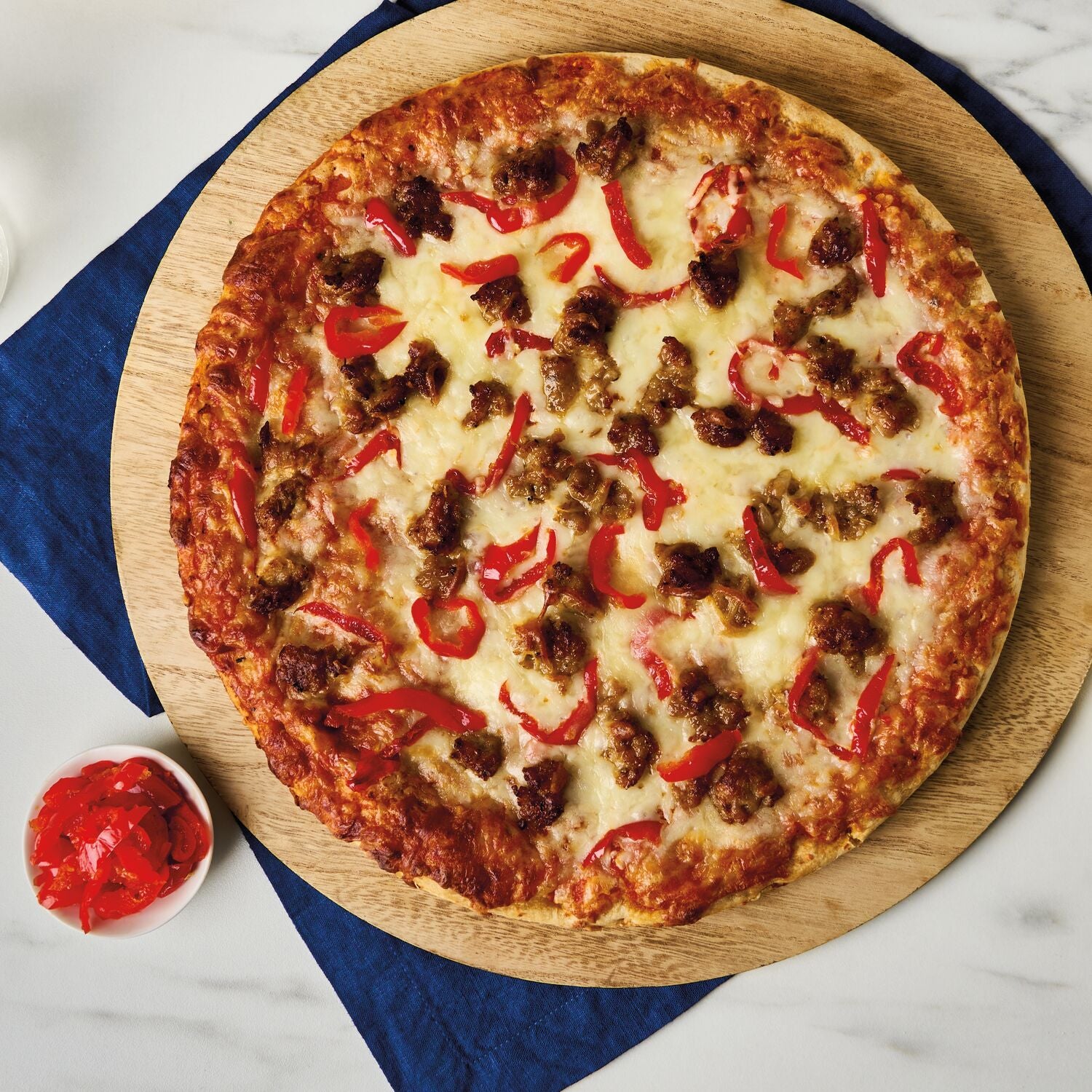 Sliced Pepperbella® Sweet & Spicy Cherry Peppers