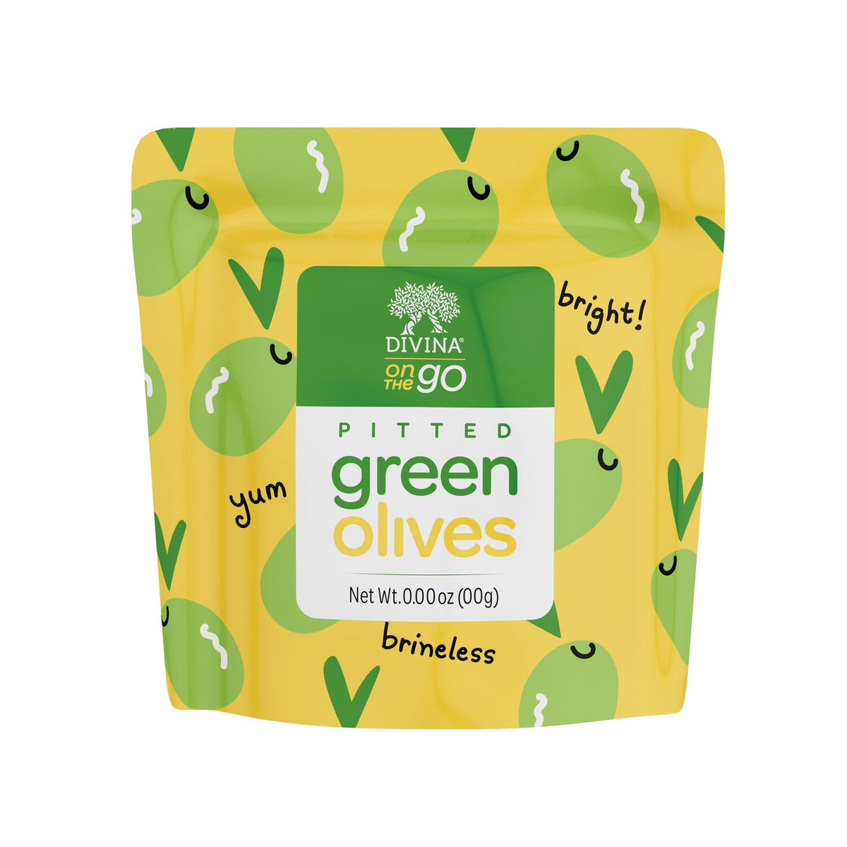 On the Go Pitted Green Olives