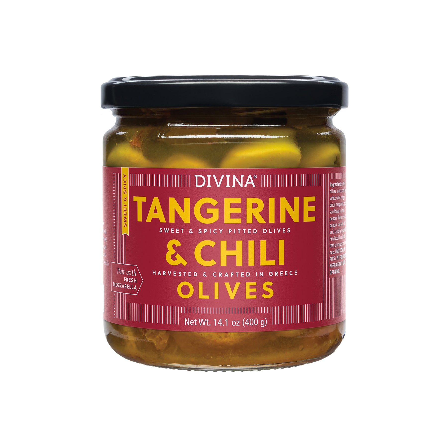 Tangerine and Chili Olives